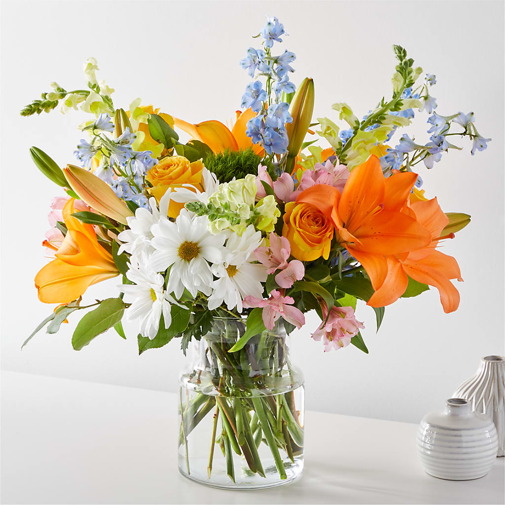 Sun Salutation Bouquet – Elises Flowers, Montgomery Village MD