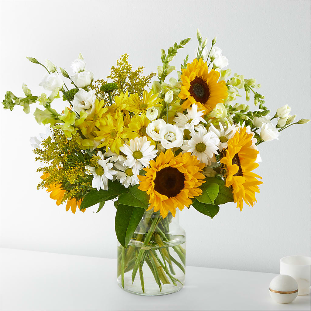 Hello Sunshine Bouquet – Elises Flowers, Montgomery Village MD