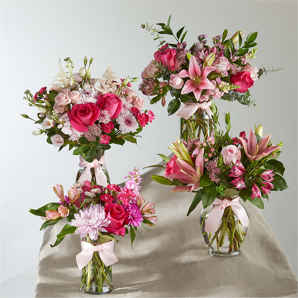 Pink Ribbon - A Florist Original – Elises Flowers, Montgomery Village MD