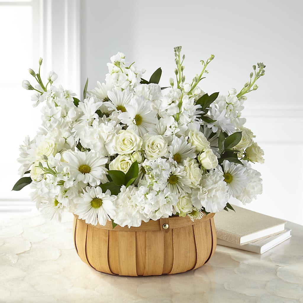Graceful Garden Basket – Elises Flowers, Montgomery Village MD