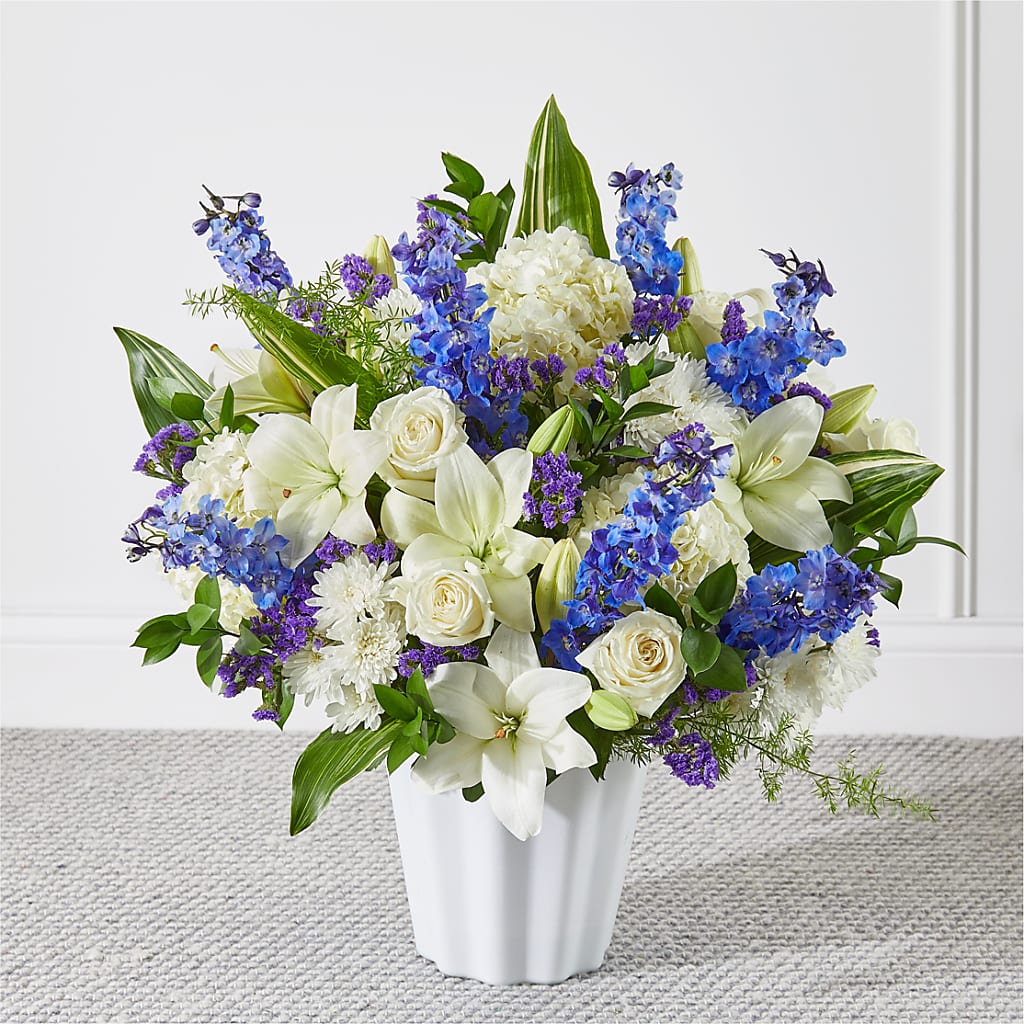 Take Comfort Floor Basket – Elises Flowers, Montgomery Village MD