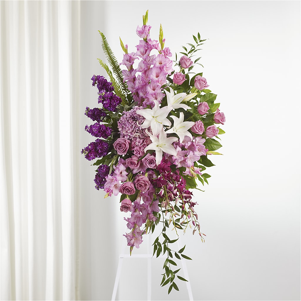 Never Alone Standing Spray – Elises Flowers, Montgomery Village MD