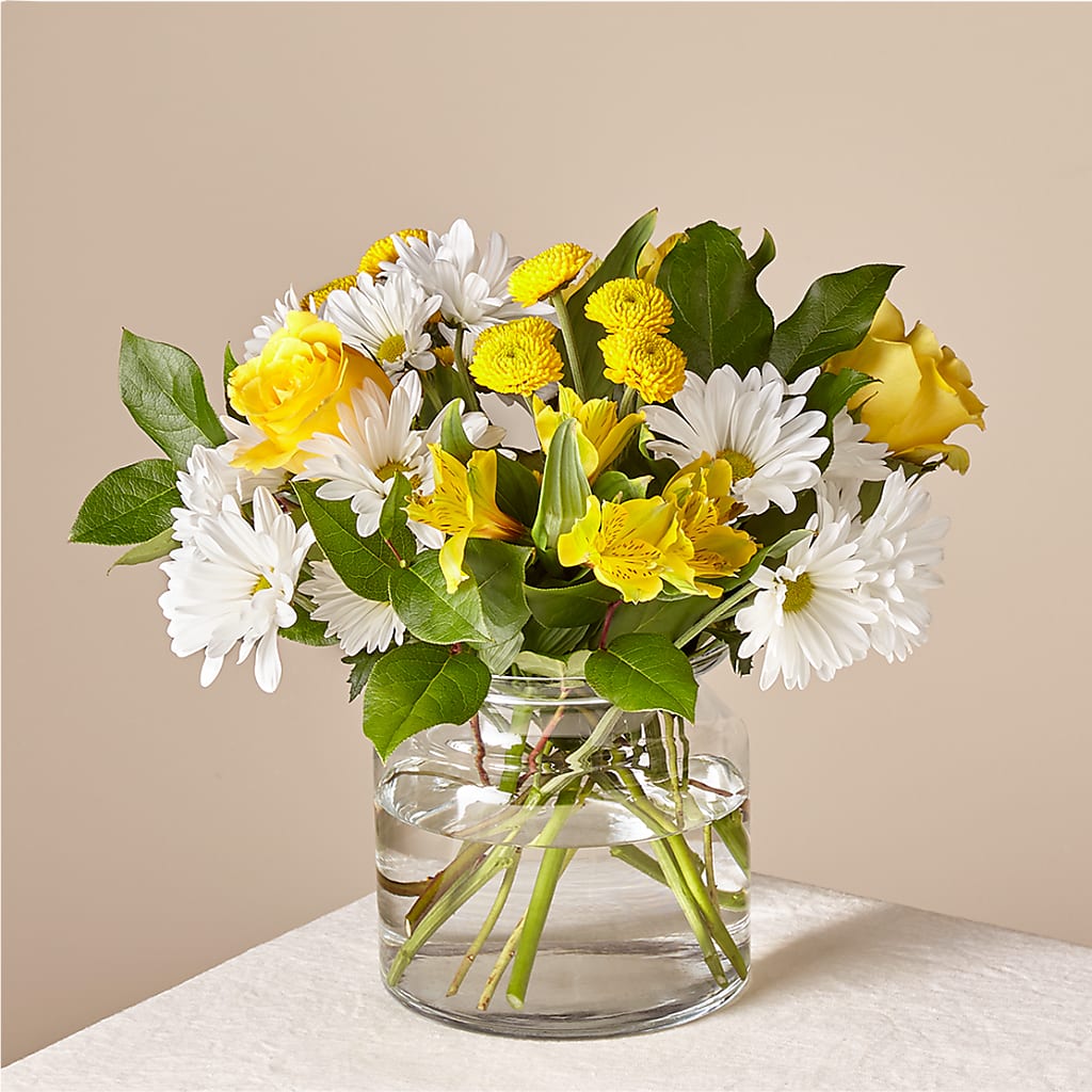 Sunny Sentiments Bouquet – Elises Flowers, Montgomery Village MD