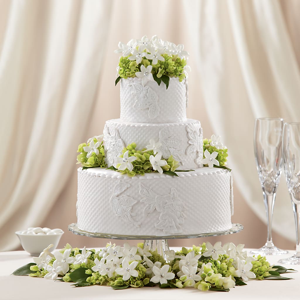 Bloom & Blossom Cake Decor – Elises Flowers, Montgomery Village MD
