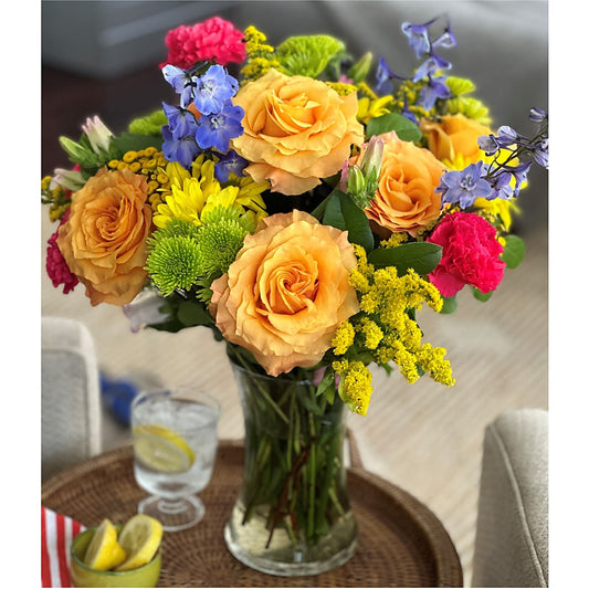 Bold & Bright – A Florist Original –  Elises Flowers, Montgomery Village MD