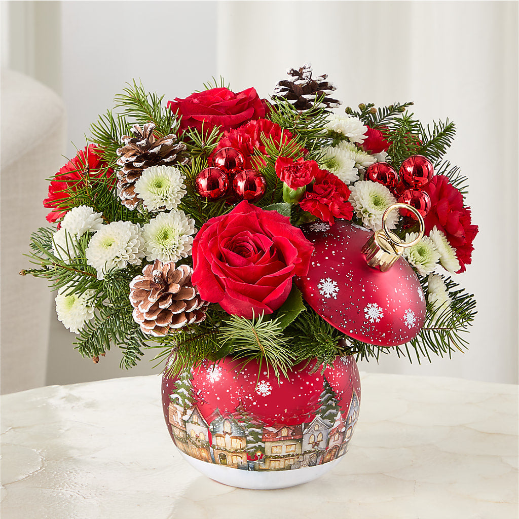 Christmas Carols Ornament –  Elises Flowers, Montgomery Village MD