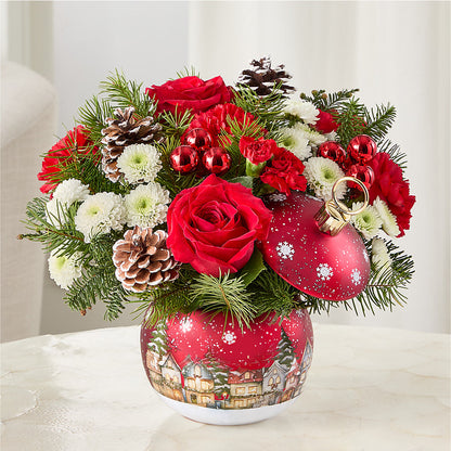 Christmas Carols Ornament –  Elises Flowers, Montgomery Village MD