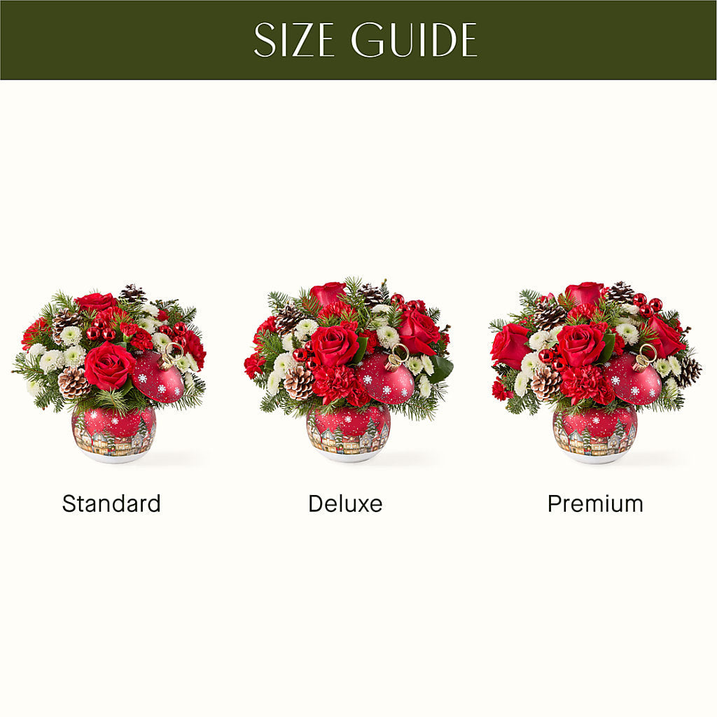 Christmas Carols Ornament –  Elises Flowers, Montgomery Village MD