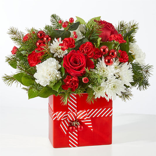 Presents Under the Tree Bouquet –  Elises Flowers, Montgomery Village MD