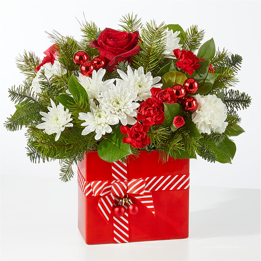 Presents Under the Tree Bouquet –  Elises Flowers, Montgomery Village MD