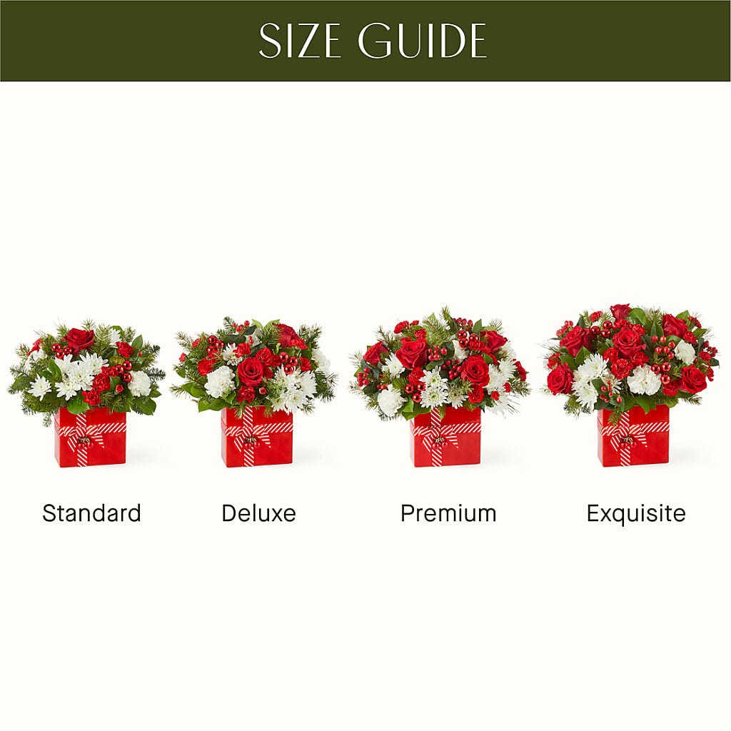 Presents Under the Tree Bouquet –  Elises Flowers, Montgomery Village MD