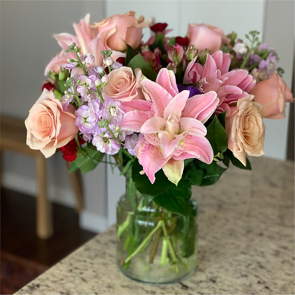 Romantique Bouquet –  Elises Flowers, Montgomery Village MD