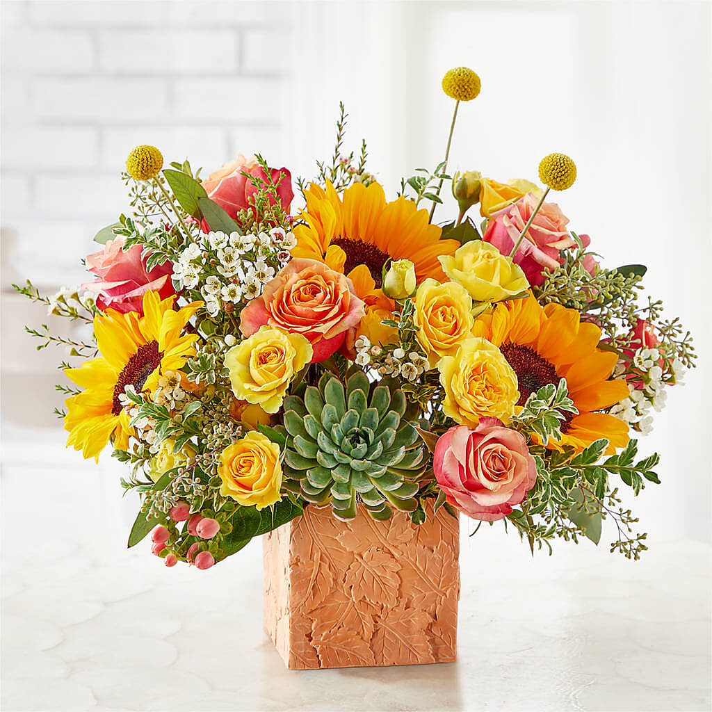 Sunflower Season Bouquet –  Elises Flowers, Montgomery Village MD