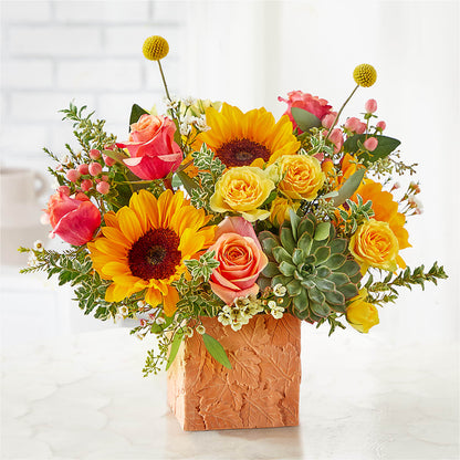 Sunflower Season Bouquet –  Elises Flowers, Montgomery Village MD