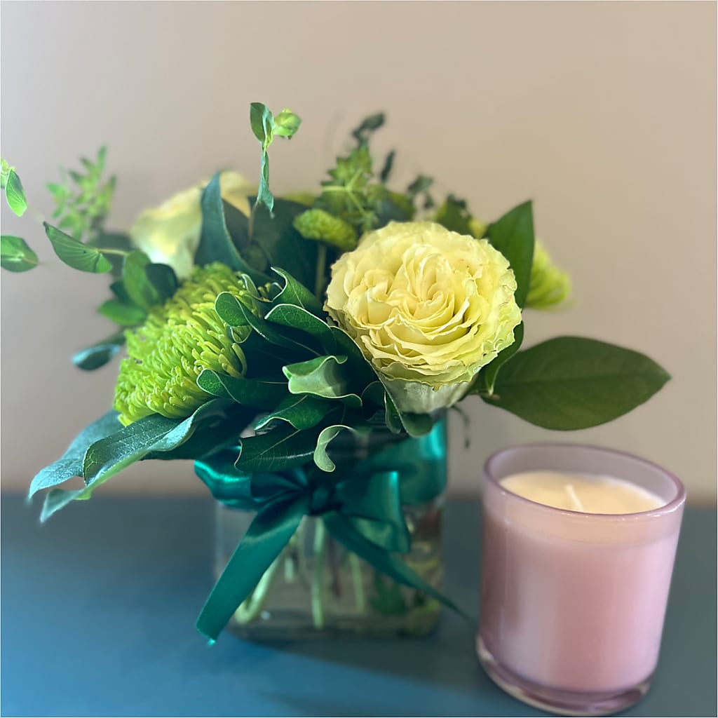 Emerald Forest Bouquet –  Elises Flowers, Montgomery Village MD