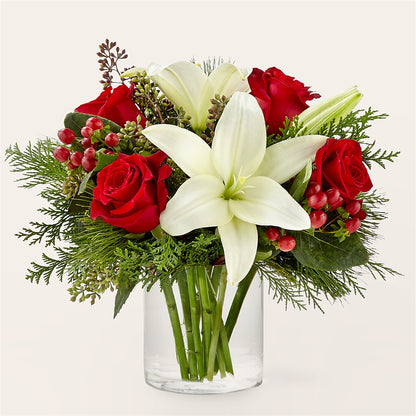 Glittering Lights Bouquet –  Elises Flowers, Montgomery Village MD