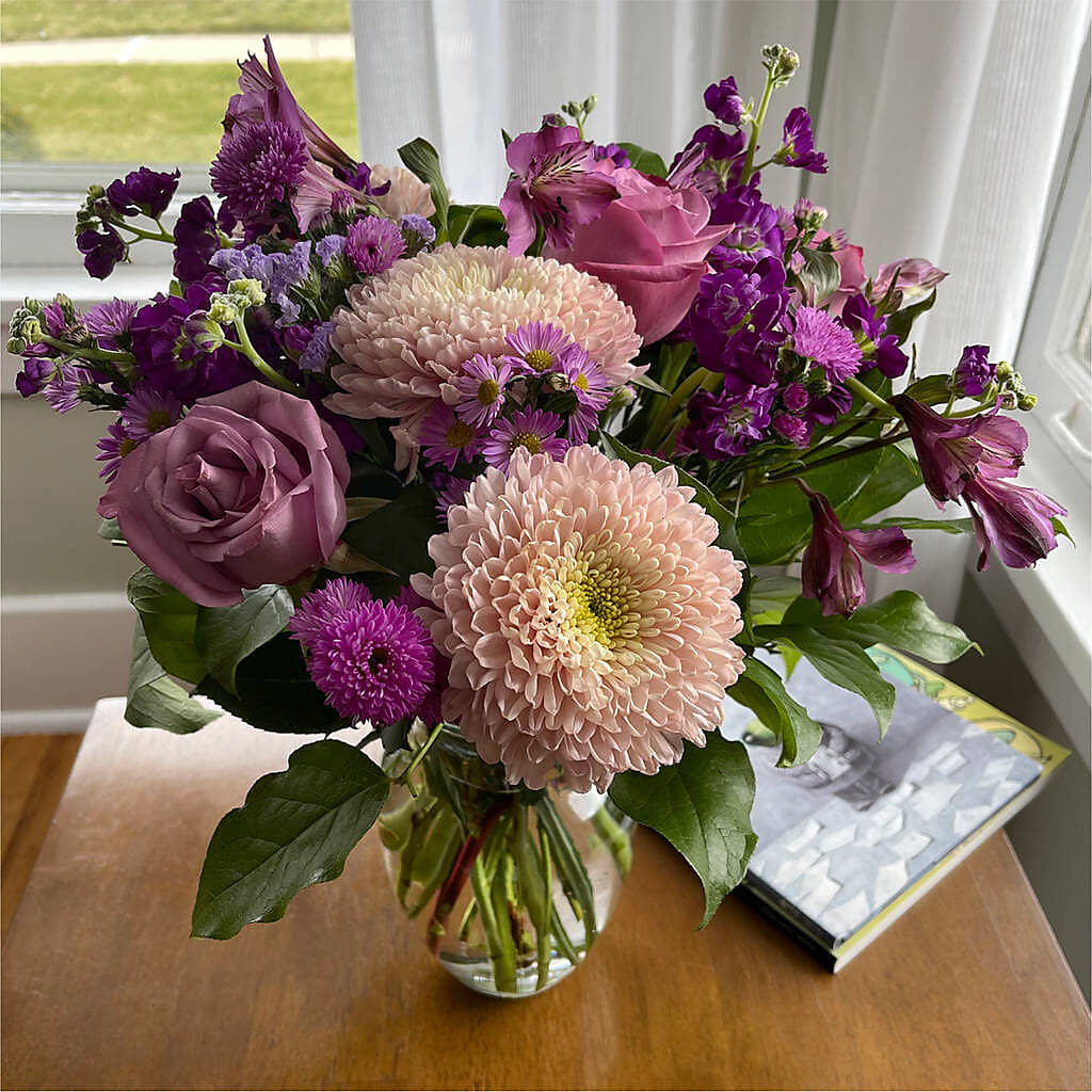 Ultraviolet Bouquet –  Elises Flowers, Montgomery Village MD