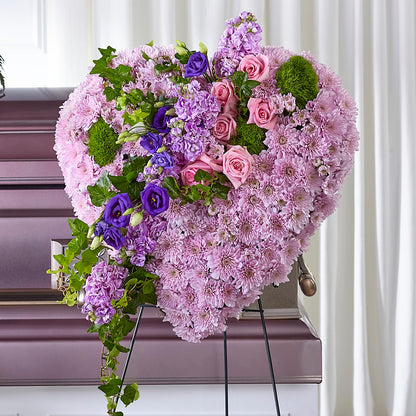 Treasured Love Standing Heart –  Elises Flowers, Montgomery Village MD