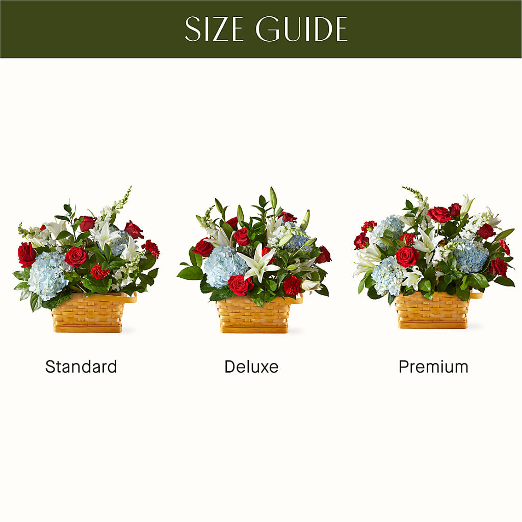 Greater Glory Basket –  Elises Flowers, Montgomery Village MD