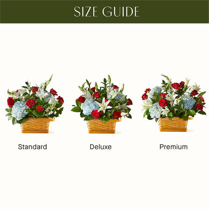 Greater Glory Basket –  Elises Flowers, Montgomery Village MD
