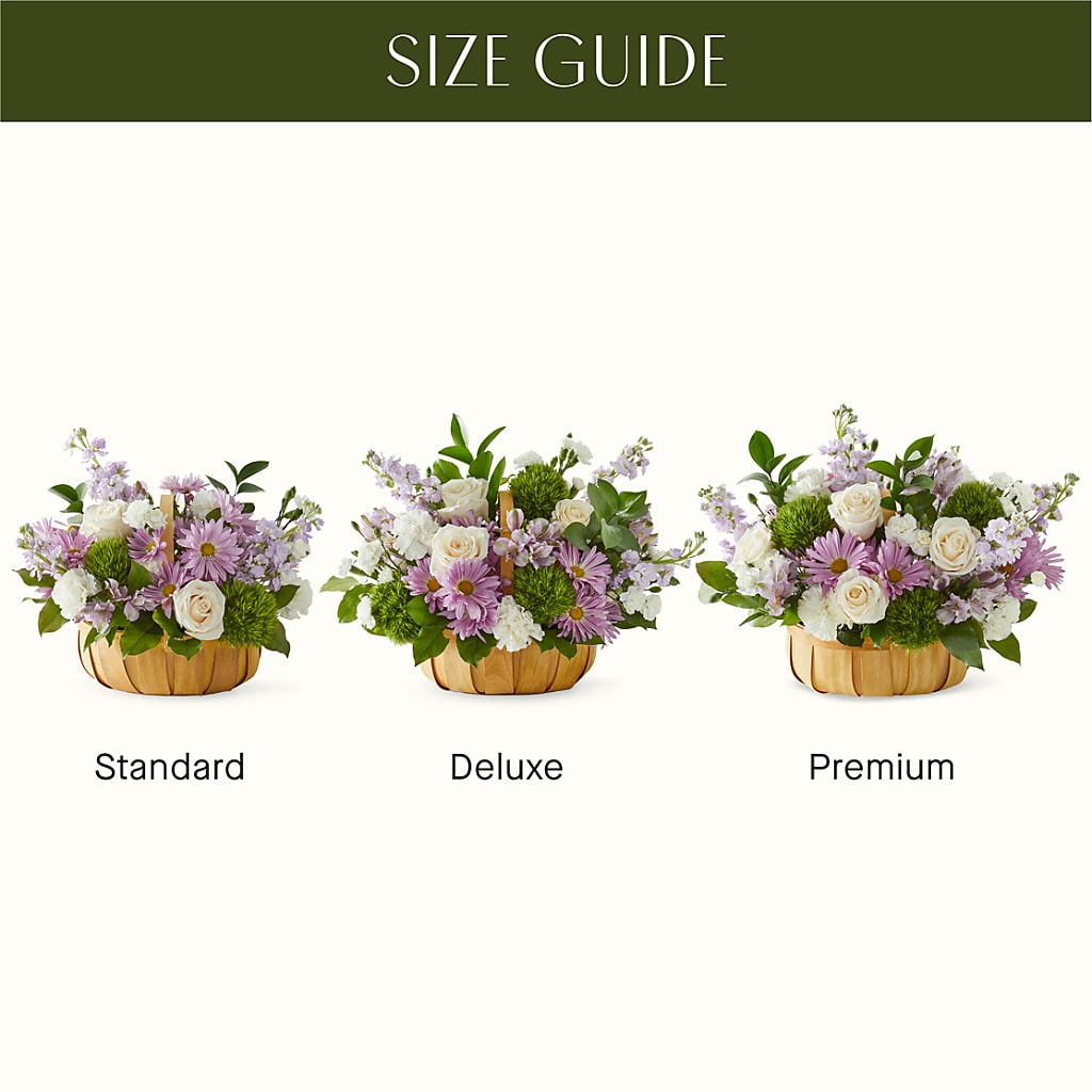 Peace & Love Basket –  Elises Flowers, Montgomery Village MD