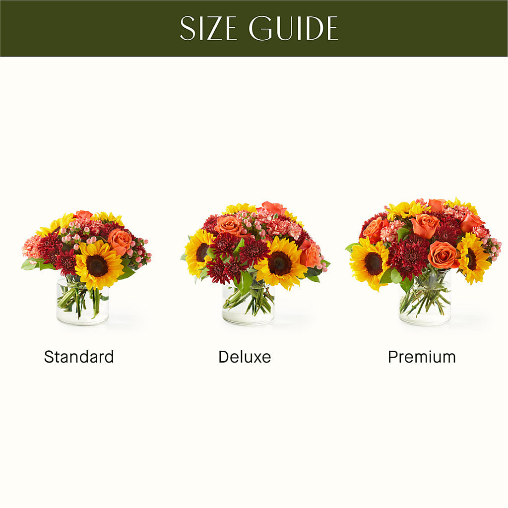 September Sunset Bouquet –  Elises Flowers, Montgomery Village MD
