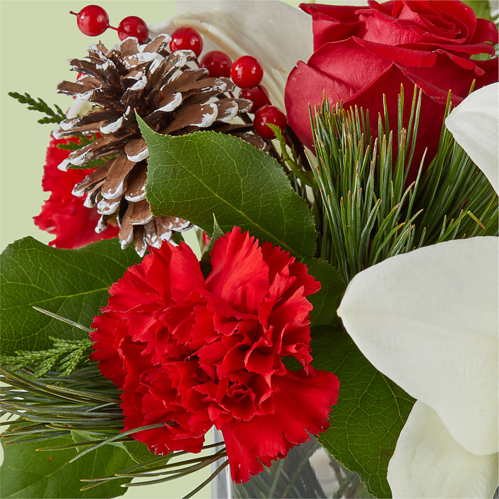 Glistening Icicles Bouquet –  Elises Flowers, Montgomery Village MD