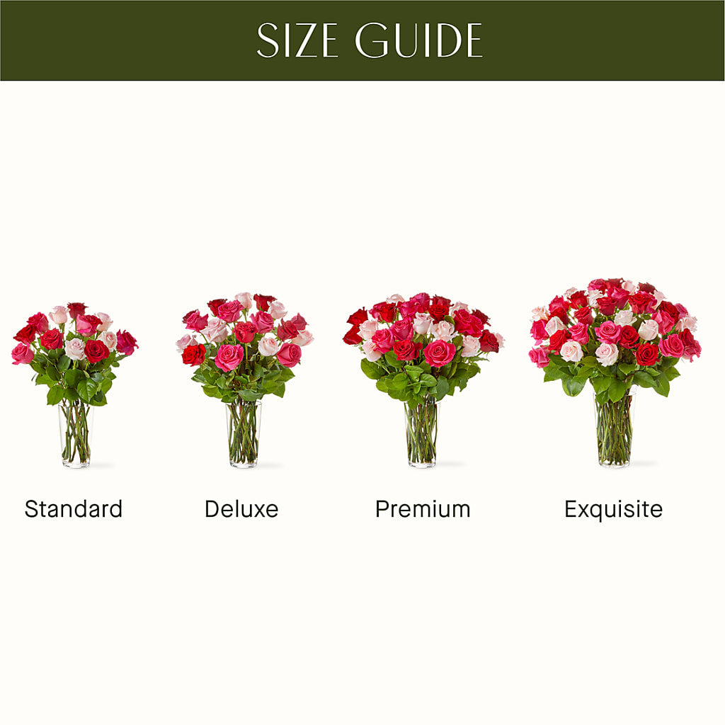 Charming Rose Bouquet –  Elises Flowers, Montgomery Village MD