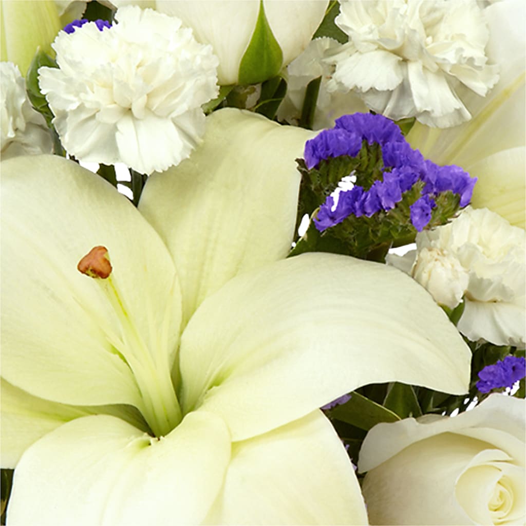 Sapphire Rush Bouquet –  Elises Flowers, Montgomery Village MD