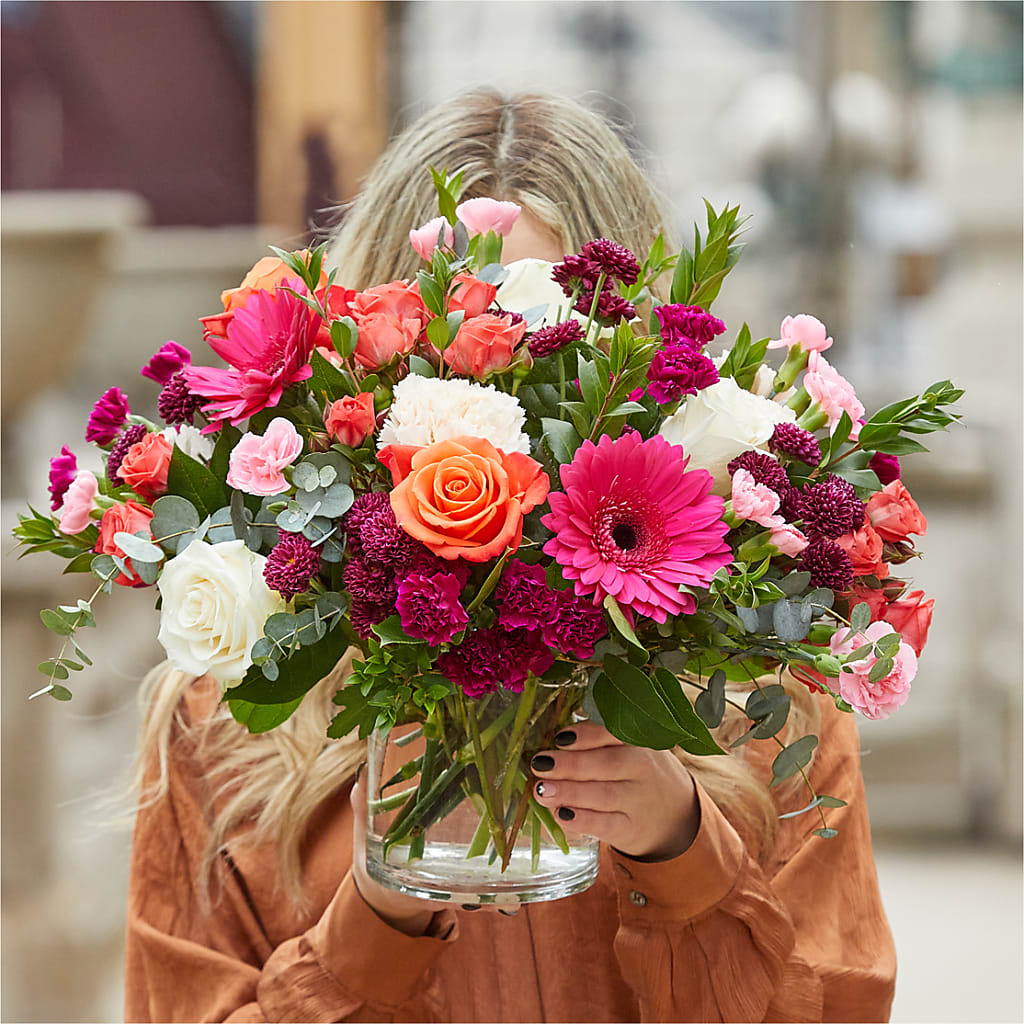 Smell the Roses Bouquet –  Elises Flowers, Montgomery Village MD