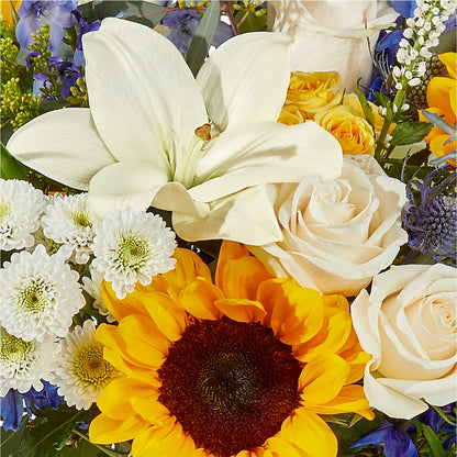 Wonderfully Sunny Bouquet –  Elises Flowers, Montgomery Village MD