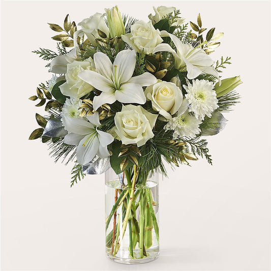 Wintry Mix Bouquet –  Elises Flowers, Montgomery Village MD