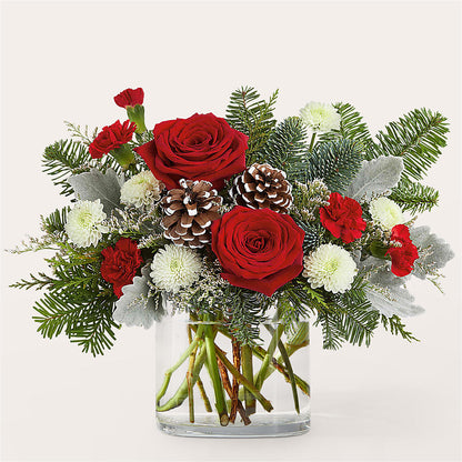 Yule Cheer Bouquet –  Elises Flowers, Montgomery Village MD