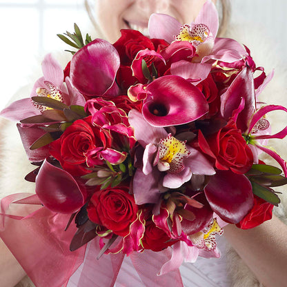 Heart of Hearts Bouquet –  Elises Flowers, Montgomery Village MD